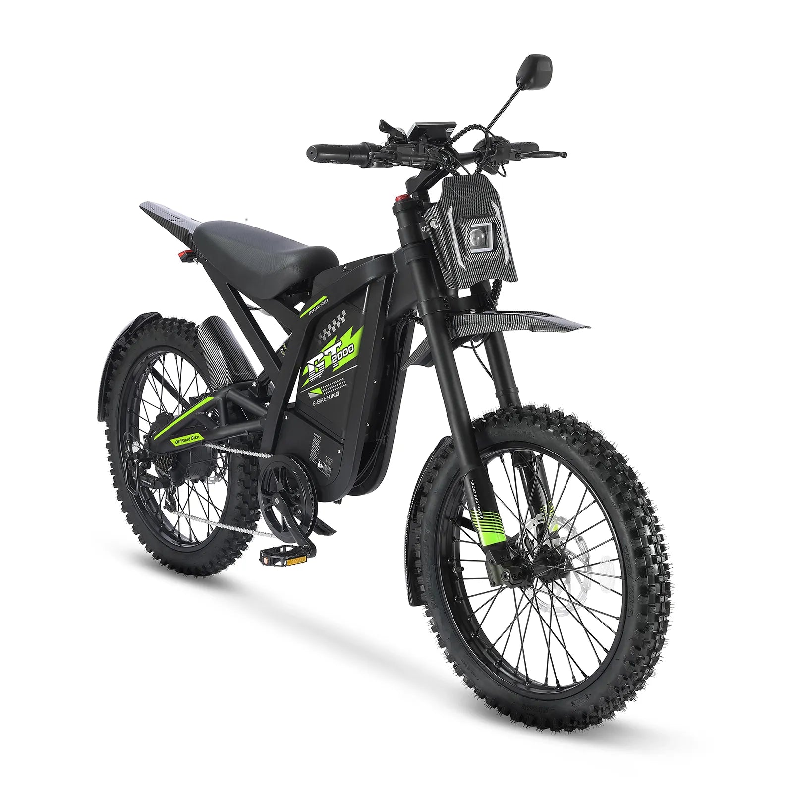 OUXI GT2000 Electric Off-Road Bicycle (Green)